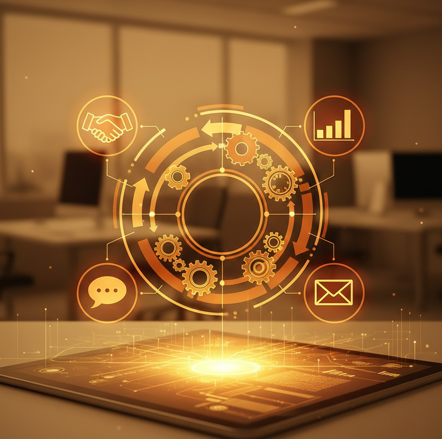 [interface] image carousel of ai innovations (for a ai healthcare company)